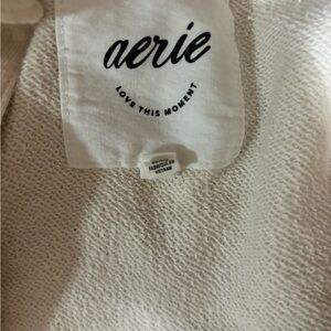 Aerie Off-White Textured Knit